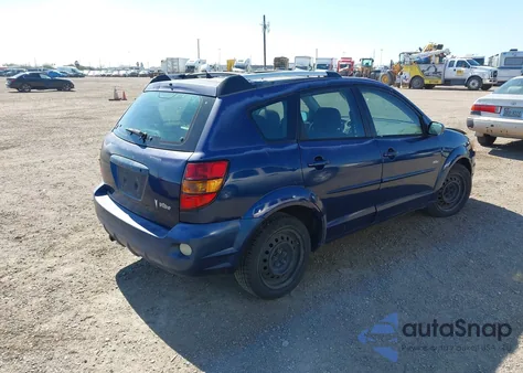 2004 Pontiac Vibe z USA, uszkodzony, nr VIN 5Y2SL62814Z423290